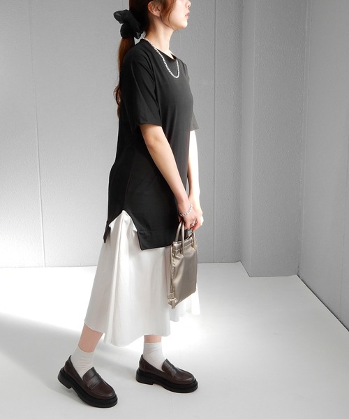 minia（ミニア）の「ボリュームソールピースローファー　◇（ローファー・レディース・ブラック/ブラウン/シルバー・S/M/L/LL）」の10枚目の写真