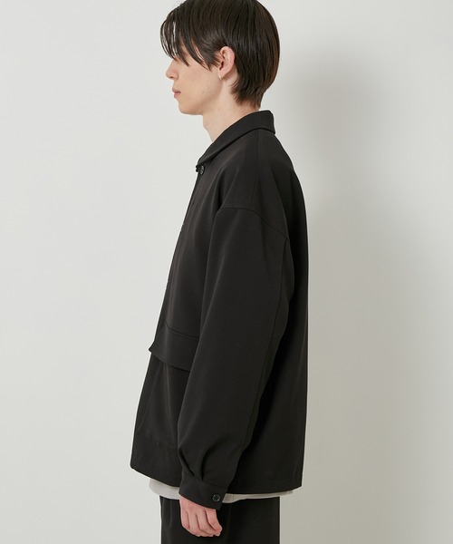 JUNRED（ジュンレッド）の「テクスチャーTRユーティリティブルゾン（ブルゾン・メンズ・ブラック/ベージュ/グリーン・S/M/L）」の17枚目の写真