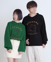 PairPair | クマジャガードポロニットプルオーバー(ユニセックス)(ニット/セーター)