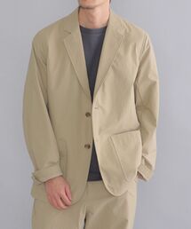 SHIPS:〈撥水/ストレッチ/手洗い可能〉小松マテーレ ナイロン 2B ジャケット (セットアップ対応)