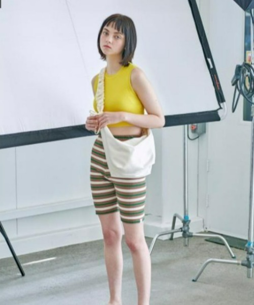FUN FROM FUN(ファンフロムファン)の「FUN FROM FUN(ファン フロム ファン)/Croissant bag/ギャザー シャーリング ショルダーバッグ(ショルダーバッグ・レディース・ブラック/アイボリー・FREE)」の10枚目の写真