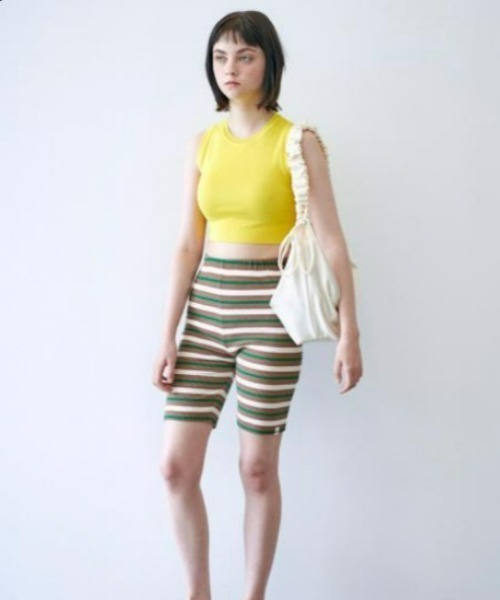 FUN FROM FUN(ファンフロムファン)の「FUN FROM FUN(ファン フロム ファン)/Croissant bag/ギャザー シャーリング ショルダーバッグ(ショルダーバッグ・レディース・ブラック/アイボリー・FREE)」の13枚目の写真