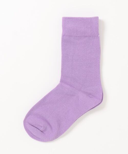 Fun & Daily（ファンアンドデイリー）の「ベーシックカラーソックス（ソックス/靴下・レディース・チャコールグレー/グリーン/ブルー/パープル/ピンク/レッド/オレンジ・FREE）」の4枚目の写真
