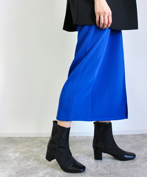 MLI'A(エムリア)の「カットナロースカート(スカート・レディース・ブルー/グリーン/ブラック/ライトベージュ・FREE)」の19枚目の写真