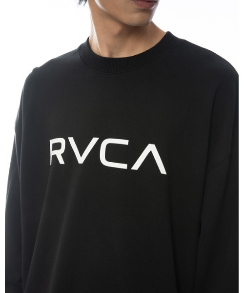 【RVCA】セレブ愛用 ルカ BIG RVCA ロゴ スウェット トレーナー RVCA】セレブ愛用 ルカ BIG RVCA ロゴ スウェット トレーナー