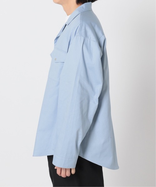 JOINT WORKS(ジョイントワークス)の「JW-WORK シャツブルゾン(ブルゾン・メンズ・ネイビー/サックスブルー/オレンジ・MEDIUM/LARGE)」の14枚目の写真