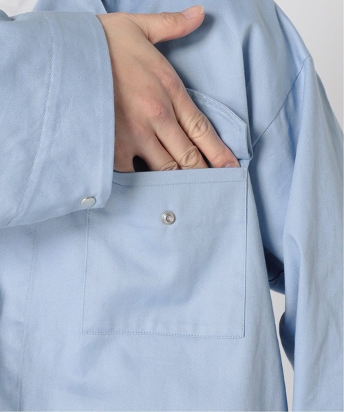 JOINT WORKS(ジョイントワークス)の「JW-WORK シャツブルゾン(ブルゾン・メンズ・ネイビー/サックスブルー/オレンジ・MEDIUM/LARGE)」の21枚目の写真