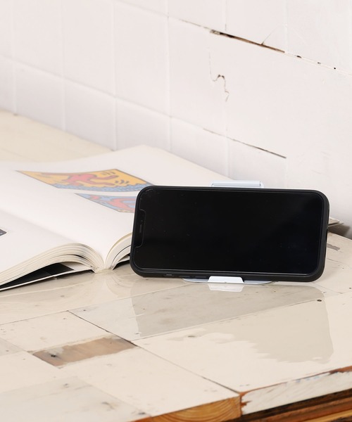 HIGHTIDE(ハイタイド)の「HIGHTIDE/ハイタイド ガジェットレスト スマホスタンド 2026新作 再入荷(スマホグッズ・メンズ・ブラック/グレー/ホワイト/ミント/ベージュ/カーキ/レッド・ONE SIZE)」の22枚目の写真