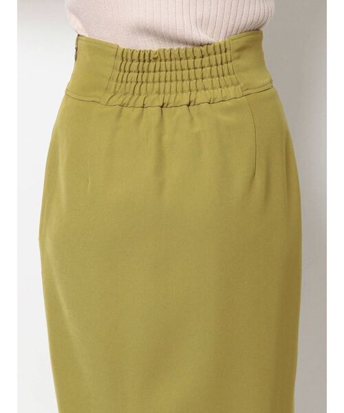 RESEXXY（リゼクシー）の「アイレット釦タイトスカート（スカート・レディース・ブラック/ベージュ/グリーン・FREE）」の4枚目の写真