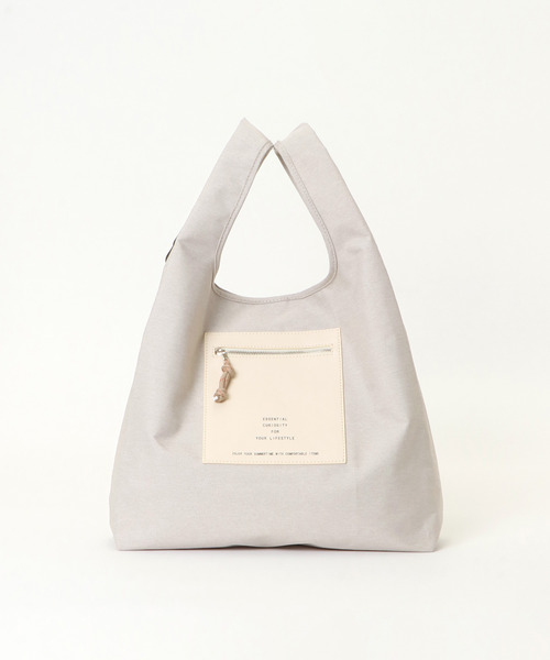 LBC(エルビーシー)の「3WAYフロントポケットマルシェバッグ(ショルダーバッグ・レディース・オフホワイト/ブラック/ダークオリーブ・FREE)」の19枚目の写真