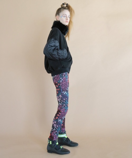 BEDSIDEDRAMA(ベットサイドドラマ)の「bedsidedrama/ベッドサイドドラマ/Flower arrangement leggins(レギンス/スパッツ・レディース・その他・1)」の10枚目の写真