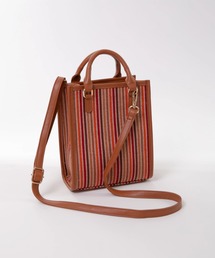 【TGC着用】ストライプシートショルダーバッグ