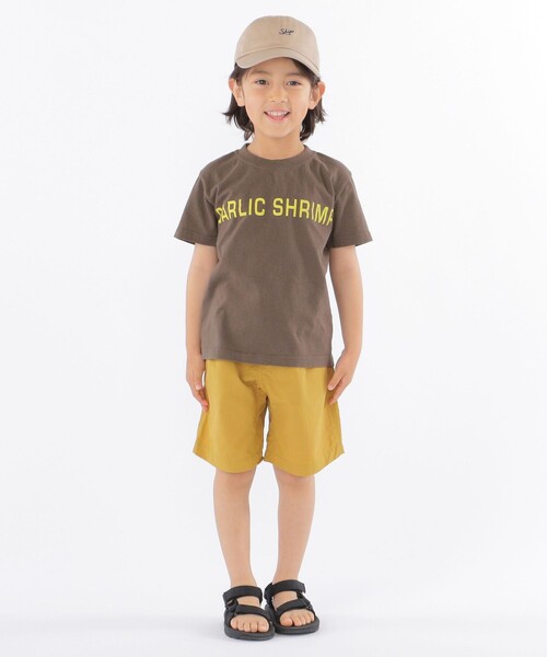 THE DAY ON THE BEACH(ザデイオンザビーチ)の「【SHIPS KIDS別注】THE DAY ON THE BEACH:ガーリック シュリンプ TEE(100~150cm)(Tシャツ/カットソー・キッズ・ダークグレー/ブルー・110/120/130/140/150/100)」の3枚目の写真