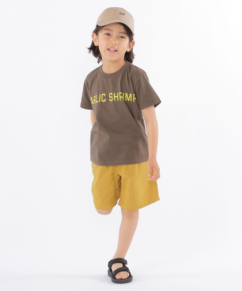 THE DAY ON THE BEACH(ザデイオンザビーチ)の「【SHIPS KIDS別注】THE DAY ON THE BEACH:ガーリック シュリンプ TEE(100~150cm)(Tシャツ/カットソー・キッズ・ダークグレー/ブルー・110/120/130/140/150/100)」の4枚目の写真