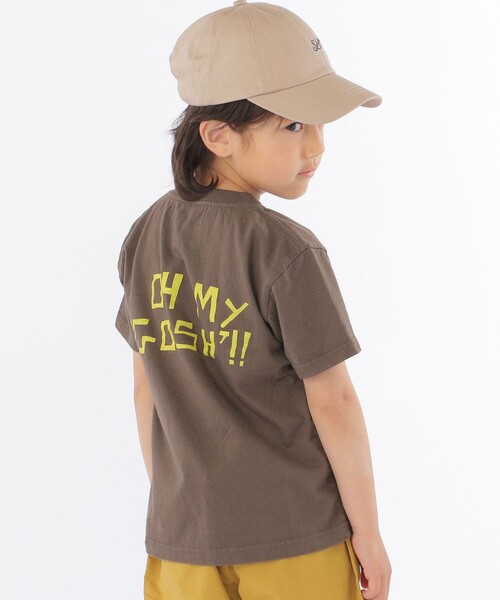 THE DAY ON THE BEACH(ザデイオンザビーチ)の「【SHIPS KIDS別注】THE DAY ON THE BEACH:ガーリック シュリンプ TEE(100~150cm)(Tシャツ/カットソー・キッズ・ダークグレー/ブルー・110/120/130/140/150/100)」の5枚目の写真