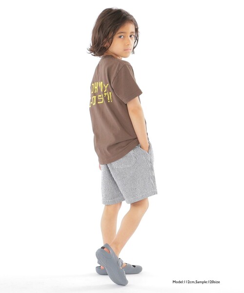 THE DAY ON THE BEACH(ザデイオンザビーチ)の「【SHIPS KIDS別注】THE DAY ON THE BEACH:ガーリック シュリンプ TEE(100~150cm)(Tシャツ/カットソー・キッズ・ダークグレー/ブルー・110/120/130/140/150/100)」の9枚目の写真