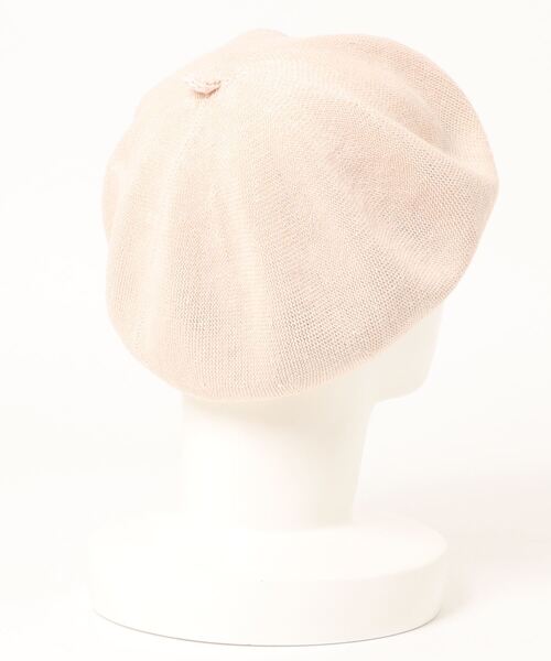 COLONY 2139（コロニートゥーワンスリーナイン）の「麻混ニットベレー帽（ハンチング/ベレー帽・レディース・ブラック/ベージュ/モカ・FREE）」の18枚目の写真