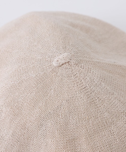 COLONY 2139（コロニートゥーワンスリーナイン）の「麻混ニットベレー帽（ハンチング/ベレー帽・レディース・ブラック/ベージュ/モカ・FREE）」の12枚目の写真