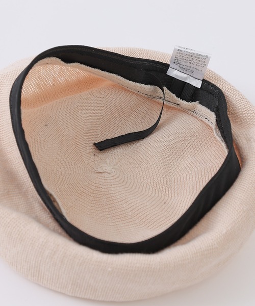 COLONY 2139（コロニートゥーワンスリーナイン）の「麻混ニットベレー帽（ハンチング/ベレー帽・レディース・ブラック/ベージュ/モカ・FREE）」の14枚目の写真