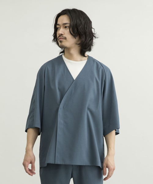 URBAN RESEARCH(アーバンリサーチ)の「URBAN RESEARCH iD LINEN LIKE SAMUE JACKET(その他アウター・メンズ・ブラック/ラベンダー/ブルー系その他・LARGE/MEDIUM)」の10枚目の写真