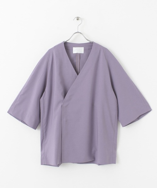 URBAN RESEARCH(アーバンリサーチ)の「URBAN RESEARCH iD LINEN LIKE SAMUE JACKET(その他アウター・メンズ・ブラック/ラベンダー/ブルー系その他・LARGE/MEDIUM)」の7枚目の写真