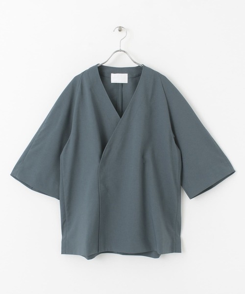 URBAN RESEARCH(アーバンリサーチ)の「URBAN RESEARCH iD LINEN LIKE SAMUE JACKET(その他アウター・メンズ・ブラック/ラベンダー/ブルー系その他・LARGE/MEDIUM)」の5枚目の写真