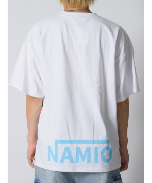 RE730（アールイーセブンサーティー）の「RE730 なみおくんビッグシルエット半袖Ｔシャツ（Tシャツ/カットソー・メンズ・ブラック系その他4/ブラック系その他5/ホワイト/ブラック/ホワイト系その他/ブラック系その他/ホワイト系その他2/ブラック系その他2/ホワイト系その他3/ブラック系その他3/ホワイト系その他4/ホワイト系その他5・M/L/XL）」の13枚目の写真