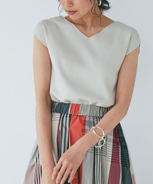 クールタッチUVフレンチスリーブニット