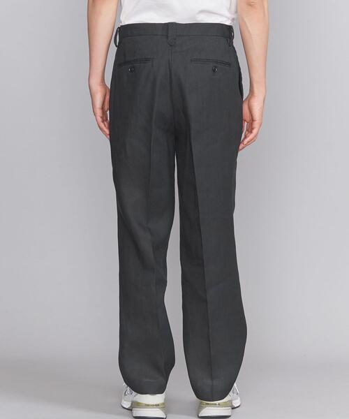 Thingless(シングレス)の「<Thingless> WIDE 2PLEAT PANTS/パンツ(スラックス・メンズ・ネイビー・S/M/L)」の4枚目の写真