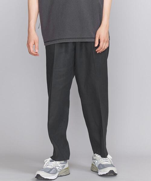 Thingless(シングレス)の「<Thingless> WIDE 2PLEAT PANTS/パンツ(スラックス・メンズ・ネイビー・S/M/L)」の5枚目の写真