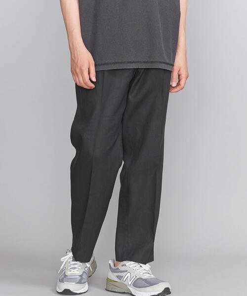 Thingless(シングレス)の「<Thingless> WIDE 2PLEAT PANTS/パンツ(スラックス・メンズ・ネイビー・S/M/L)」の6枚目の写真