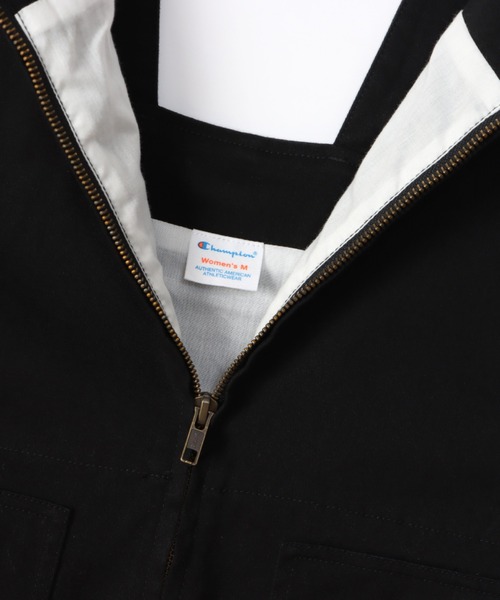 Champion（チャンピオン）の「Champion チャンピオン ジャンプスーツ オーバーオール（サロペット/オーバーオール・レディース・ホワイト/ブラック/ベージュ/カーキ・M/L）」の22枚目の写真