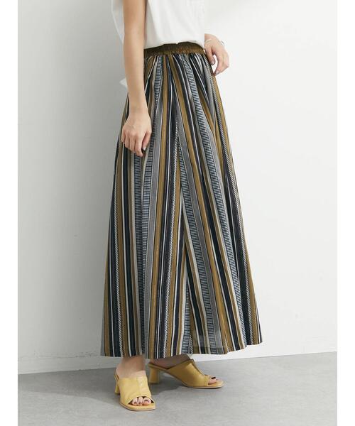 ELENCARE DUE（エレンカーレデュエ）の「・ELENCARE DUE マルチストライプスカート（スカート・レディース・パープル/ブラウン/レッド/グリーン・FREE）」の13枚目の写真