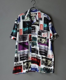 Silky Drape Open Collar Street Aloha Shirt/シルキードレープ オープンカラー ストリート アロハシャツ