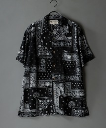 Silky Drape Open Collar Street Aloha Shirt/シルキードレープ オープンカラー ストリート アロハシャツ