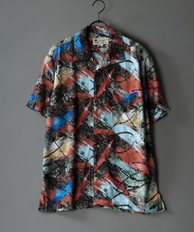 Silky Drape Open Collar Street Aloha Shirt/シルキードレープ オープンカラー ストリート アロハシャツ