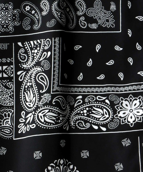 SITRY(シトリー)の「Silky Drape Open Collar Street Aloha Shirt/シルキードレープ オープンカラー ストリート アロハシャツ(シャツ/ブラウス・メンズ・ブラック系その他4/ブラック系その他5/レッド系その他/ブルー系その他/ブラック系その他6/ホワイト系その他/ブラック系その他/ホワイト系その他2/ブラック系その他2/ブラック系その他3・M/L/LL)」の16枚目の写真