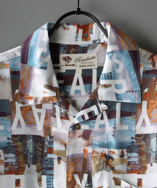 SITRY(シトリー)の「Silky Drape Open Collar Street Aloha Shirt/シルキードレープ オープンカラー ストリート アロハシャツ(シャツ/ブラウス・メンズ・ブラック系その他4/ブラック系その他5/レッド系その他/ブルー系その他/ブラック系その他6/ホワイト系その他/ブラック系その他/ホワイト系その他2/ブラック系その他2/ブラック系その他3・M/L/LL)」の11枚目の写真