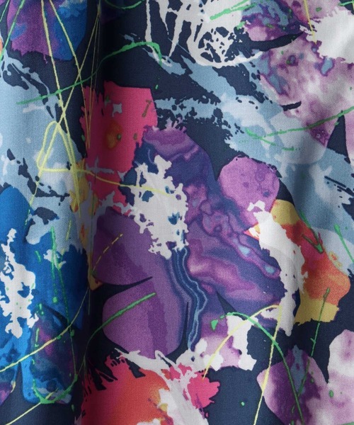 SITRY(シトリー)の「Silky Drape Open Collar Street Aloha Shirt/シルキードレープ オープンカラー ストリート アロハシャツ(シャツ/ブラウス・メンズ・ブラック系その他4/ブラック系その他5/レッド系その他/ブルー系その他/ブラック系その他6/ホワイト系その他/ブラック系その他/ホワイト系その他2/ブラック系その他2/ブラック系その他3・M/L/LL)」の14枚目の写真