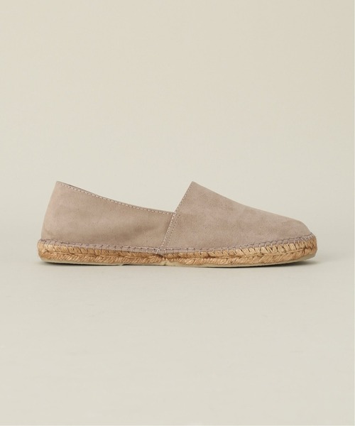 417 EDIFICE(フォーワンセブンエディフィス)の「【SALVI × HERISSON】別注 ネオスエード エスパ(スリッポン・メンズ・ブラック/ベージュ/ネイビー・25cm/26cm/27cm/28cm)」の8枚目の写真