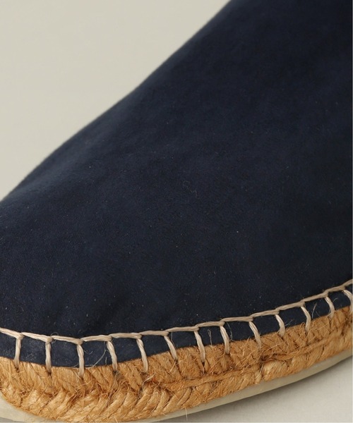 417 EDIFICE(フォーワンセブンエディフィス)の「【SALVI × HERISSON】別注 ネオスエード エスパ(スリッポン・メンズ・ブラック/ベージュ/ネイビー・25cm/26cm/27cm/28cm)」の11枚目の写真