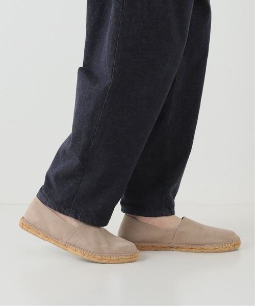 417 EDIFICE(フォーワンセブンエディフィス)の「【SALVI × HERISSON】別注 ネオスエード エスパ(スリッポン・メンズ・ブラック/ベージュ/ネイビー・25cm/26cm/27cm/28cm)」の14枚目の写真