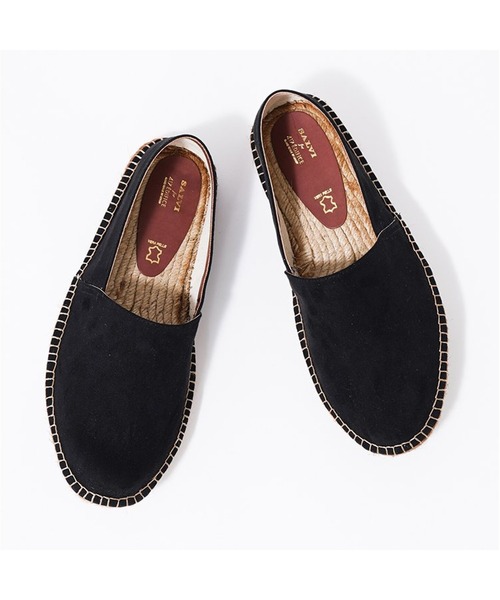 417 EDIFICE(フォーワンセブンエディフィス)の「【SALVI × HERISSON】別注 ネオスエード エスパ(スリッポン・メンズ・ブラック/ベージュ/ネイビー・25cm/26cm/27cm/28cm)」の18枚目の写真