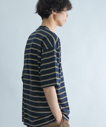 FORK&SPOON | FORK&SPOON　ランダムボーダーショートスリーブTシャツ(Tシャツ/カットソー)