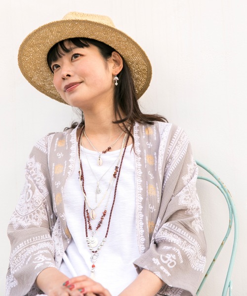 チャイハネ（チャイハネ）の「【チャイハネ】モディペーパーマウンテンハット（ハット・レディース・ブラウン/ナチュラル・FREE）」の9枚目の写真