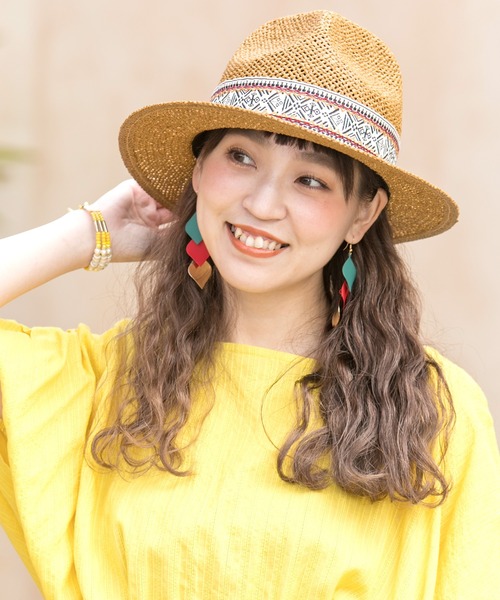 チャイハネ（チャイハネ）の「【チャイハネ】モディペーパーマウンテンハット（ハット・レディース・ブラウン/ナチュラル・FREE）」の15枚目の写真