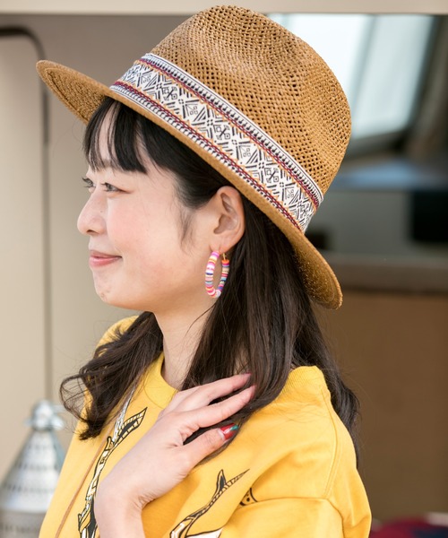 チャイハネ（チャイハネ）の「【チャイハネ】モディペーパーマウンテンハット（ハット・レディース・ブラウン/ナチュラル・FREE）」の20枚目の写真