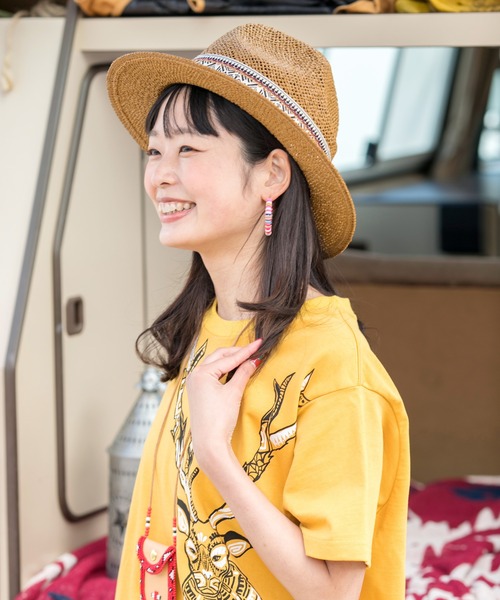 チャイハネ（チャイハネ）の「【チャイハネ】モディペーパーマウンテンハット（ハット・レディース・ブラウン/ナチュラル・FREE）」の21枚目の写真