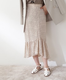 N.（N. Natural Beauty Basic） | 【S Size Line】◆ドットプリントマーメイドスカート(スカート)