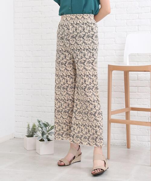 SHOO・LA・RUE(シューラルー)の「◆メロウプリーツパンツ(その他パンツ・レディース・ブラック/グレー/ベージュ系その他7/ブラック系6・00)」の9枚目の写真